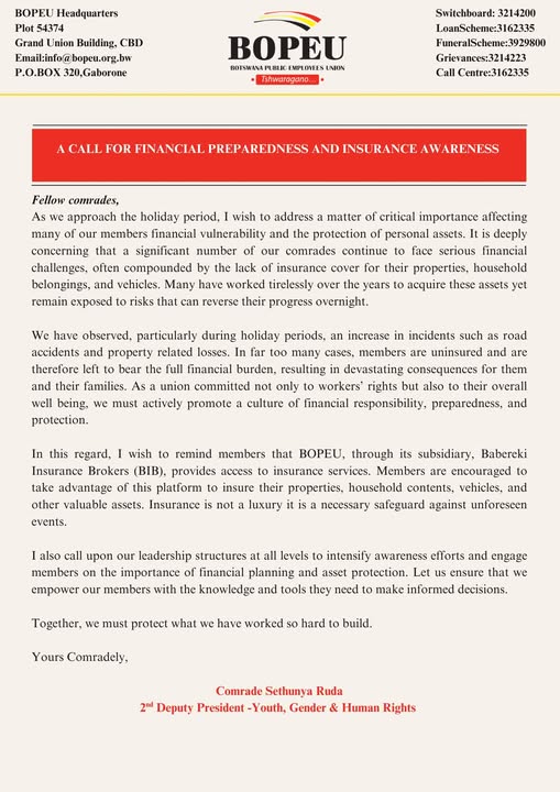 A call for financial preparedness and insurance awareness