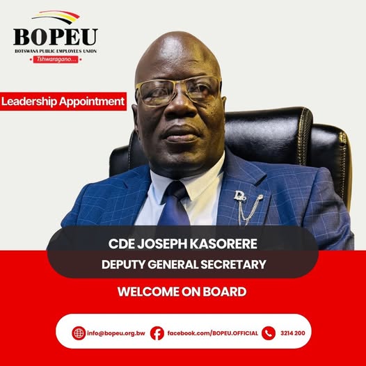 𝐋𝐄𝐀𝐃𝐄𝐑𝐒𝐇𝐈𝐏 𝐀𝐏𝐏𝐎𝐈𝐍𝐓𝐌𝐄𝐍𝐓 𝐂𝐃𝐄 𝐉𝐎𝐒𝐄𝐏𝐇 𝐊𝐀𝐒𝐎𝐑𝐄𝐑𝐄 -𝐃𝐄𝐏𝐔𝐓𝐘 𝐆𝐄𝐍𝐄𝐑𝐀𝐋 𝐒𝐄𝐂𝐑𝐄𝐓𝐀𝐑𝐘